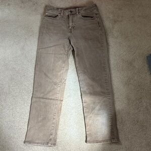 American Eagle Outfitters Men’s 28x32 Brown Straight Leg Jeans